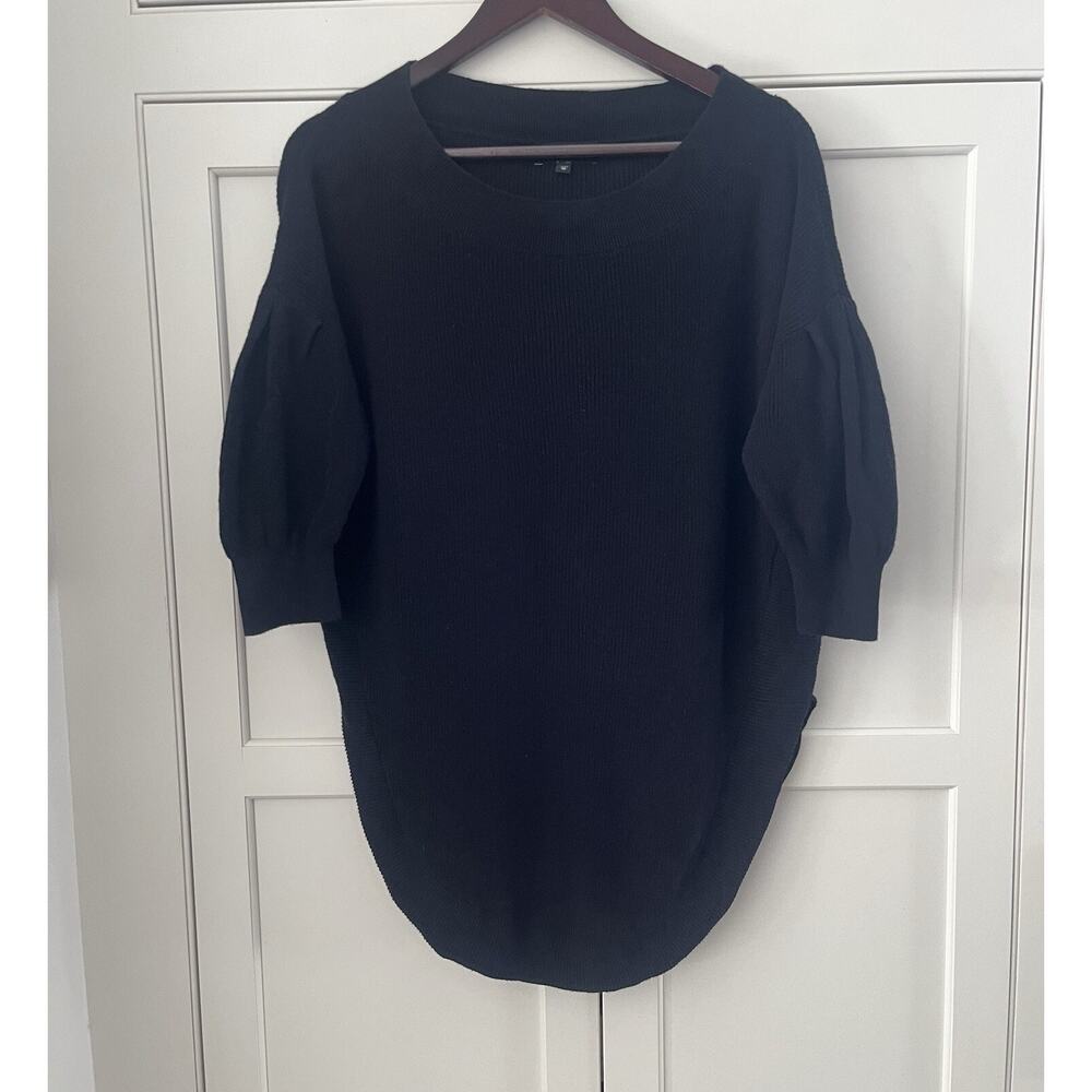 Express ribbed knit sweater women’s Sz. XS black - Picture 1 of 7